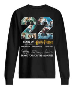 22nd Anniversary Years Harry Potter Unisex Sweatshirt