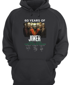 60 years of Joker 1960-2020 thank you for the memories signature Unisex Hoodie
