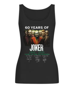60 years of Joker 1960-2020 thank you for the memories signature Women's Tank Top