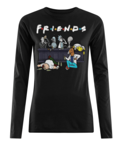 Cartoon Characters Netflix Friends Tv Series Women's Long Sleeved