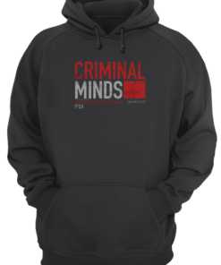 Criminal Minds Distressed BAU Quantico Lightweight Unisex Hoodie