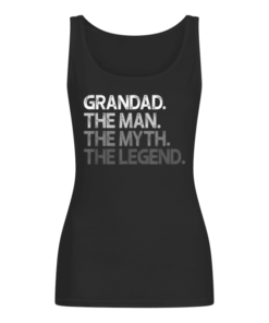 Grandpa Man Myth Legend Grey Women's Tank Top