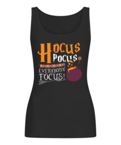 Hocus pocus everybody focus Halloween Women's Tank Top