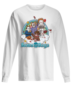 Horror movie characters Scare Dogs Men's Long Sleeved