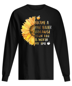 I Became A Math Teacher Men's Long Sleeved