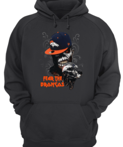 Iron Maiden fear the Denver Broncos Unisex Hoodie