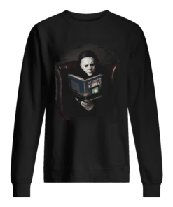Michael Myers reading book Stephen King Men's Long Sleeved
