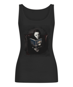 Michael Myers reading book Stephen King Women's Tank Top