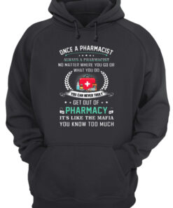 Once A Pharmacist Pharmacy Unisex Hoodie
