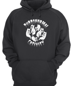 PURRANORMAL CATIVITY Halloween Cat Themed Unisex Hoodie