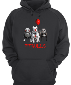 Pitbulls Jigsaw Pennywise Jason Voorhees Unisex Hoodie