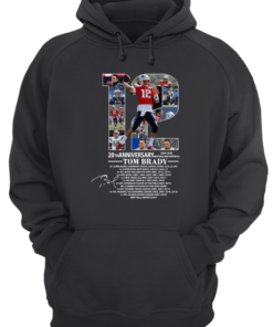 Pretty 20th Anniversary Tom Brady New England Patriots 2020 Unsiex Hoodie