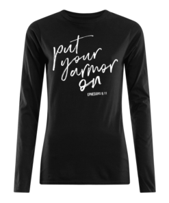 Put Your Armor On Women's Long Sleeved