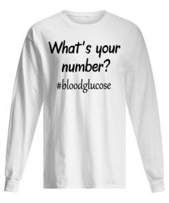 What's Your Number Men's Long Sleeved
