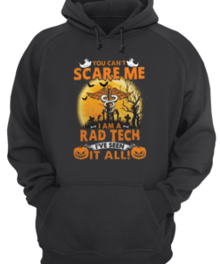 You Can't Scaere Me I am A Rad Tech Halloween Unisex Hoodie
