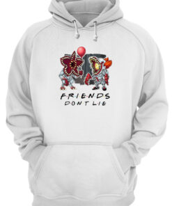 Demogorgon Pennywise Friends Don't Lie Unisex Hoodie