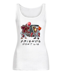 Demogorgon Pennywise Friends Don't Lie Women's Tank Top