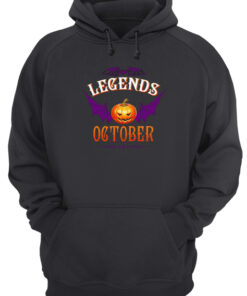 Halloween Legends Are Born In October Unisex Hoodie