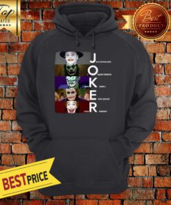 Joker Jack Nicholson Joaquin Phoenix Mark Hamill Heath Ledger Cesar Romero Signature Hoodie