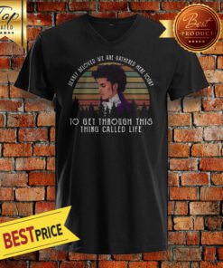 Prince Rogers Nelson Dearly Beloved We Are Gathered Here Today To Get Through This Vintage V-neck