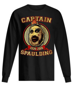 RIP Sid Haig Captain Spaulding 1939-2019 Men's Long Sleeved