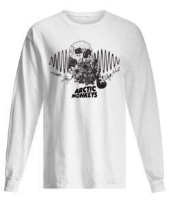 Skull Arctic Monkeys Signatures Men's Long Sleeved