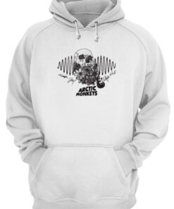Skull Arctic Monkeys Signatures Unisex Hoodie