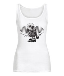 Skull Arctic Monkeys Signatures Women's Tank Top