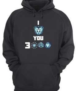 Tony stark i love you 3000 Unisex Hoodie