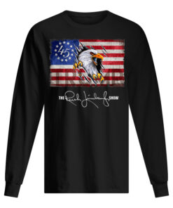 Trump Eagle Betsy Ross Flag The Rush Limbaugh Show Men's Long Sleeved