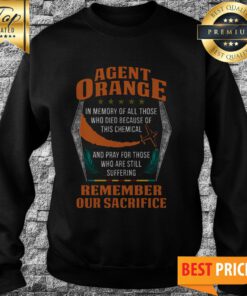 Agent Orange Remember Our Sacrifice Sweatshirt