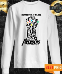 Avengers 4 Endgame Whatever It Takes Avengers Sweatshirt