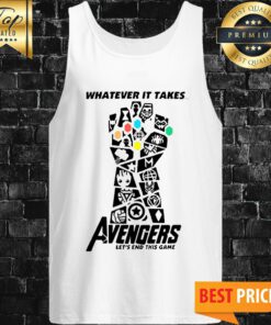 Avengers 4 Endgame Whatever It Takes Avengers Tank Top