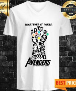 Avengers 4 Endgame Whatever It Takes Avengers V-neck