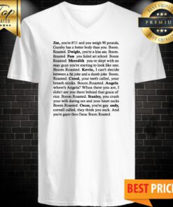 Boom Roasted Legendary Michael Scott's The Office Roasting Scene V-neck