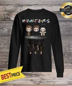 Cheap Hunters Supernatural Reflection Mirror Water Friends Sweatshirt
