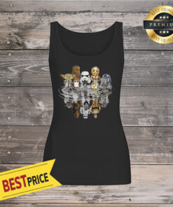 Chibi Star Wars Characters Reflection Tank Top