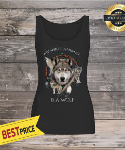 Details About Dream Catcher Wolf Wolves American Spirit Animal Cool Tank Top