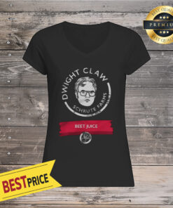 Dwight Claws Schrute Farms Beet Juice Ladie Tee