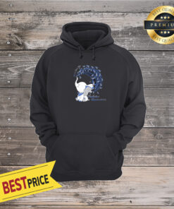 Elephant Cartoon Never Give Up Survvor Diabetes Awareness Hoodie