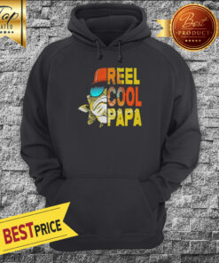 Fishing Reel Cool Papa Fishing Hoodie