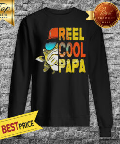 Fishing Reel Cool Papa Fishing Sweatshirt