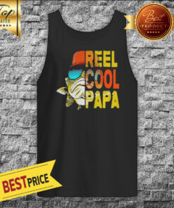 Fishing Reel Cool Papa Fishing Tank Top