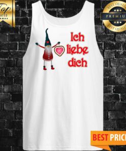German Ich Liebe Dich Tank Top