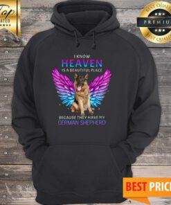 Heaven Old German Shepherd Dog Hoodie