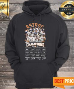 Houston Astros American League Champions 2019 Signature Hoodie