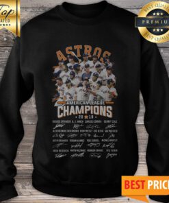 Houston Astros American League Champions 2019 Signature Sweatshirt