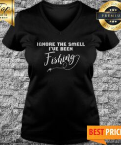 Ignore The Smell I've Been Fishing V-neck