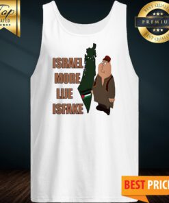 Israel More Like Is Fake Palestine Flag Map Tank Top