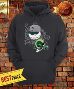Jack Skellington Colorado State Rams Logo Hoodie